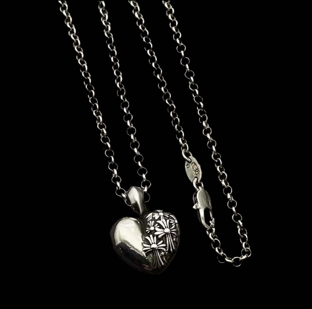 Saints Heart Necklace