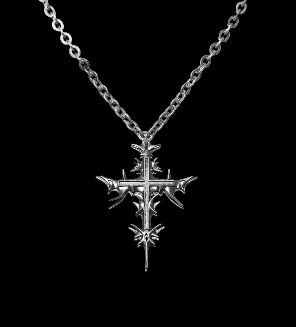 SPIKE Cross Necklace