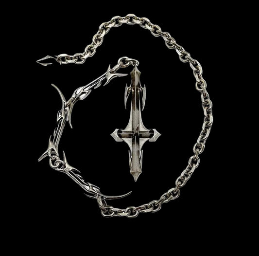 Dagger Cross Necklace