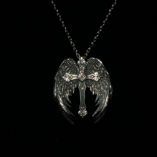 Wing Cross pendant